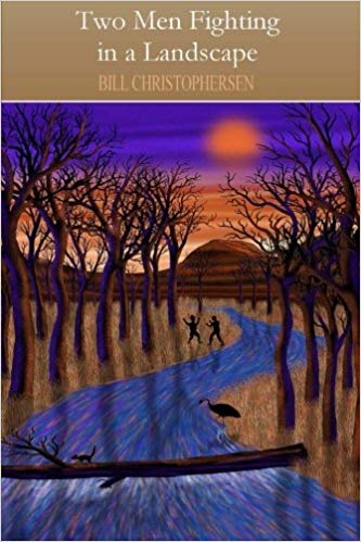 Two Men Fighting in a Landscape